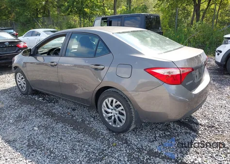 2018 Toyota Corolla Le from USA, damaged, VIN 2T1BURHE8JC110917
